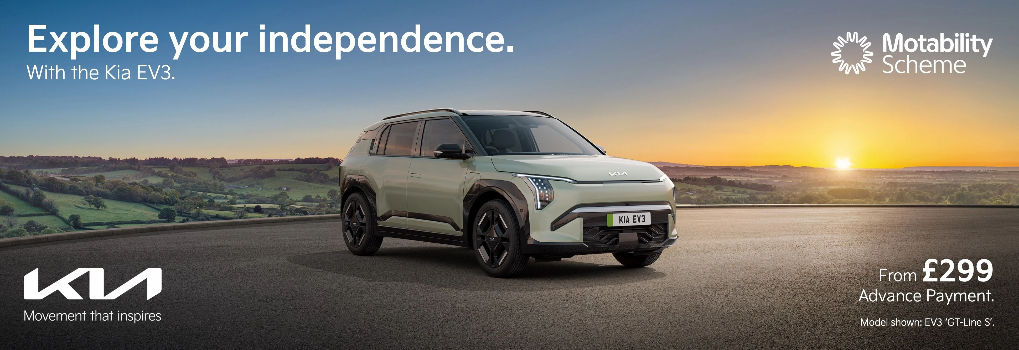 Kia Motability - Q2 banner
